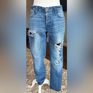 Abercrombie & Fitch 27/4R Ames Slim Boyfriend Jeans